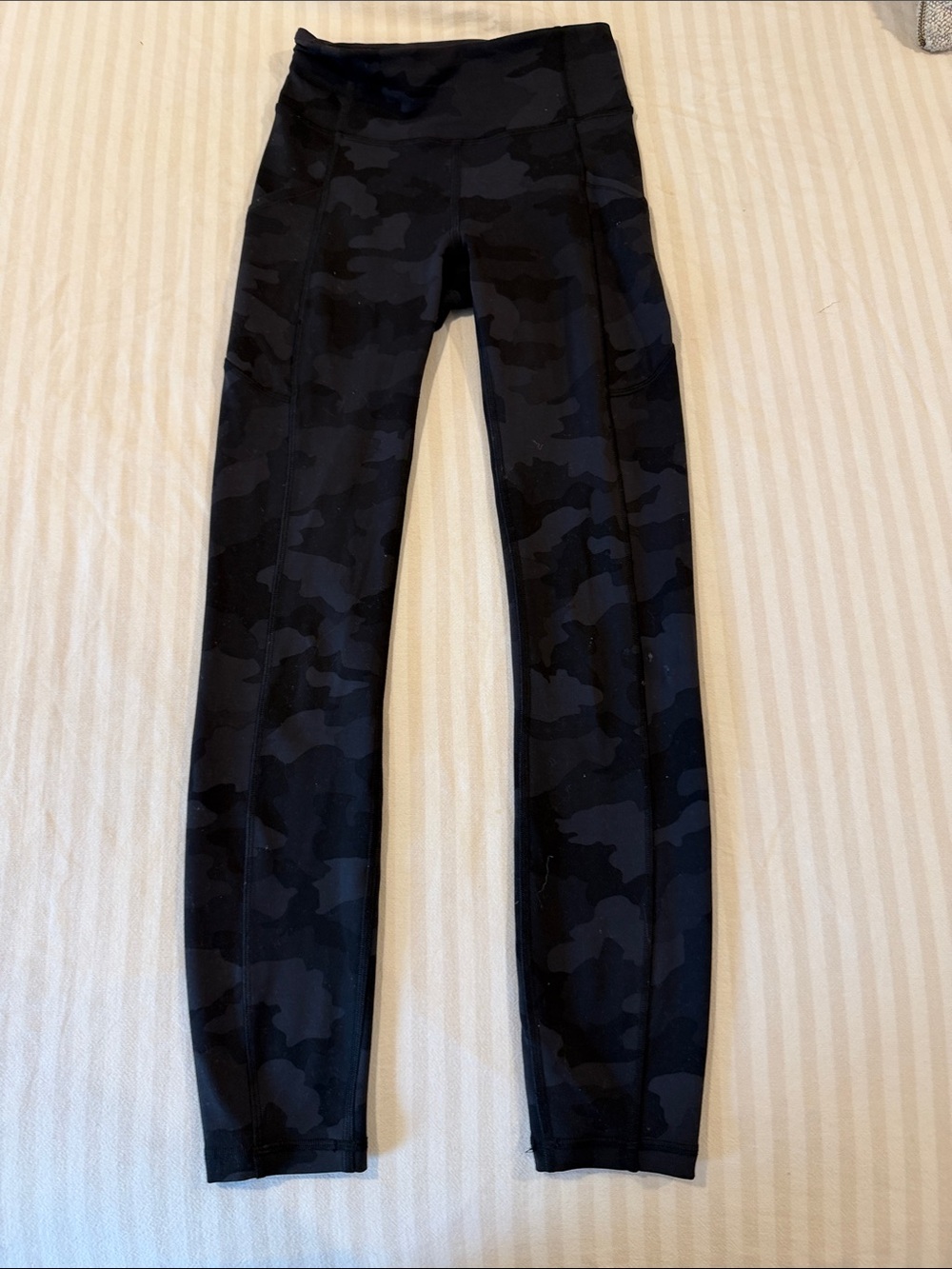 lululemon athletica Black Camo High-Rise Leggings
